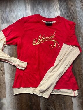 Chase Authentics Red Double lined shirt